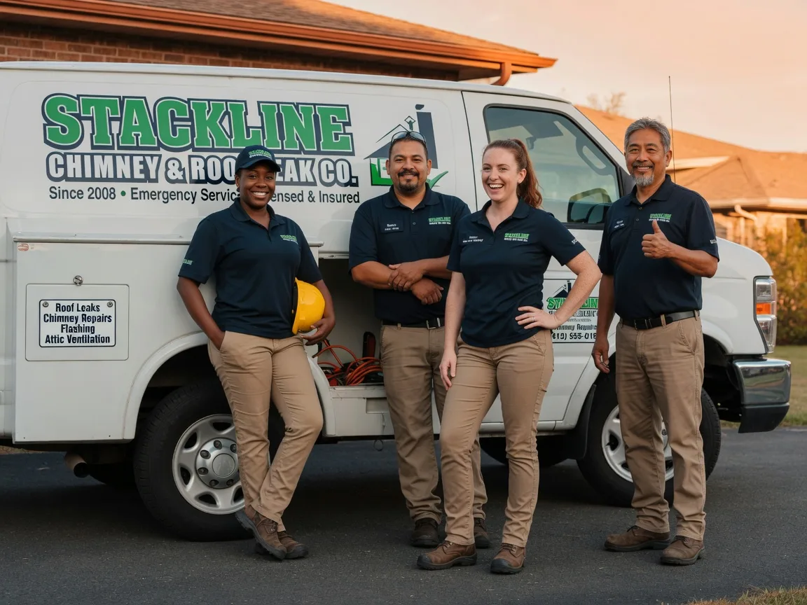 Chimney flashing repair company in De Witt, IA
